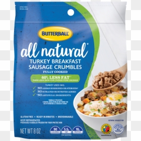 Butterball Turkey Sausage Crumbles, HD Png Download - breakfast sausage png