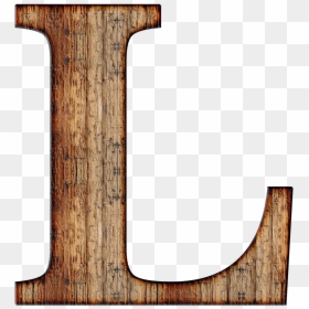 L Letter Transparent - Letter L In Wood, HD Png Download - plywood png