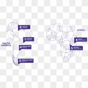 Positivo Bgh As A Group Has Six Strategically Located - Sub Saharan Africa Outline, HD Png Download - positivo png