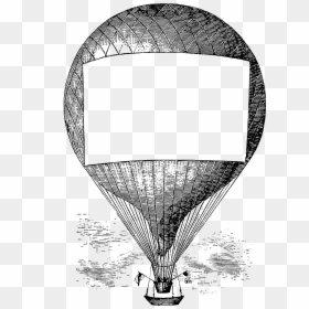 Transparent Vintage Hot Air Balloon Clipart - Clip Art Vintage Hot Air Balloon Png, Png Download - vintage hot air balloon png