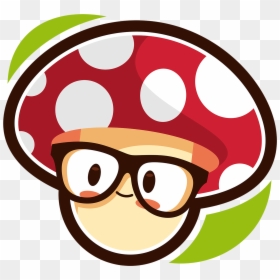 Logo, HD Png Download - red mushroom png