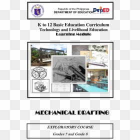 Mechanical Drafting Module Grade 8, HD Png Download - drafting compass png