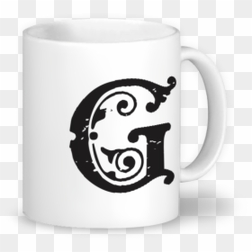 Caneca Monograma G - Coffee Cup, HD Png Download - monograma png