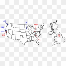 Us Map Outline Png, Transparent Png - map of us png