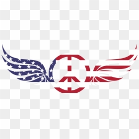 Area,text,brand - United States Peace, HD Png Download - usa flag vector png