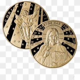 Jesus Coin - Coin, HD Png Download - cruz bautizo png
