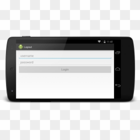 Login Android Studio Landscape, HD Png Download - layout png