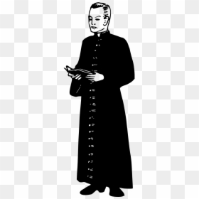 Cassock Christian Clergy Free Photo - Cassock Clipart, HD Png Download - priest collar png