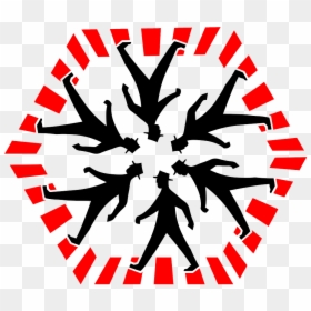 Human Man Road Sign Free Photo - Android, HD Png Download - zebra silhouette png
