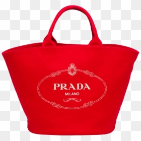 Fabric Handbag - Prada, HD Png Download - red fabric png