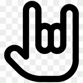 Thumb Image - Rock Music Symbols Png, Transparent Png - metal hand png