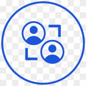 Icon2-01 - Circle, HD Png Download - blue circle icon png