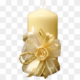 Wedding Candle Clipart Png, Transparent Png - comunion png