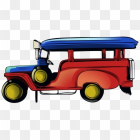 Jeep Philippines Drawing - Jeepney Clipart, HD Png Download - jeep vector png