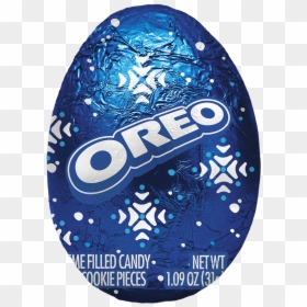 Oreo Egg In Blue - Oreo Creme Filled Eggs, HD Png Download - dozen eggs png