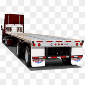 Utility Flatbed Trailer, HD Png Download - flatbed truck png