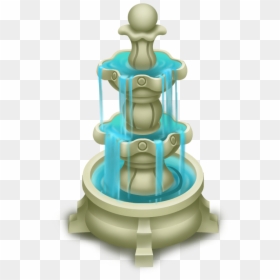 3 Stage Fountain - Fountain Png, Transparent Png - fountain water png