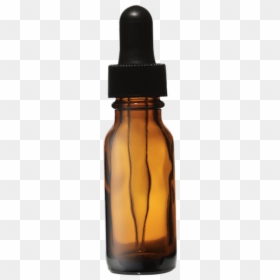 Cocktail Bitters Amber Glass Dropper Bottle - Glass Bottle, HD Png Download - dropper png