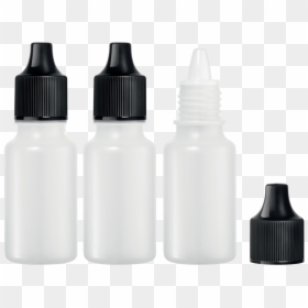 3 Empty Dropper Bottles 10ml - Eye Drop Bottle Png, Transparent Png - dropper png