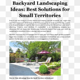 Help Friendly Backyard, HD Png Download - landscaping plants png