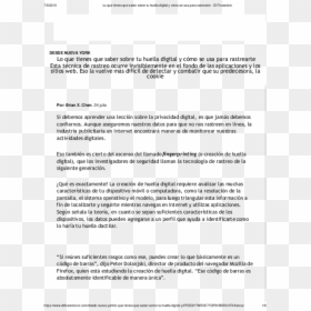 Document, HD Png Download - huella dactilar png