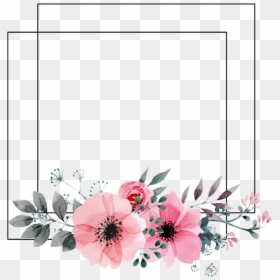 #cuadrodeflores #flores #flower #cuadro #floral #flor - Transparent Vector Flower Png, Png Download - recuadro png