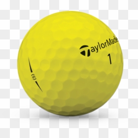 270698 Project - - Matte - Yellow 3 4 Ball 4cedbe Large - Pitch And Putt, HD Png Download - yellow ball png