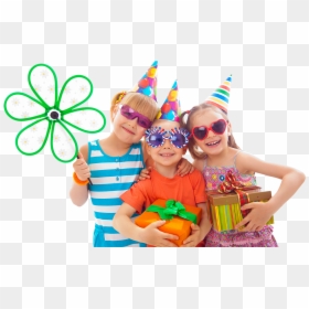 3 Girls At A Birthday Party - Kid Birthday Gift, HD Png Download - party girls png