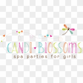 Candiblossomsparty-logo2 Png, Transparent Png - party girls png