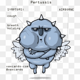 Transparent Holding Breath Clipart - Pertussis Cartoon, HD Png Download - cough png