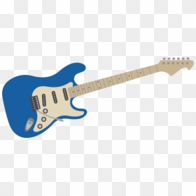 Guitarist,string Instrument,guitar Accessory - Electric Guitar Blue Png, Transparent Png - acoustic guitar vector png