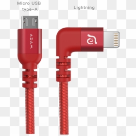 Lightning To Micro Usb Cable Mfi, HD Png Download - lightning spark png