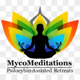 Myco Meditations Psilocybin Retreats Logo - Meditation Png, Transparent Png - magic mushroom png