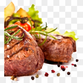 Marinated Steaks With Peppercorns And Fresh Vegetables - Train For Mass, HD Png Download - comida mexicana png