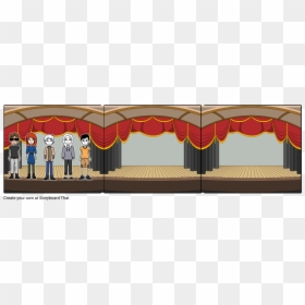 Storyboard, HD Png Download - movie curtain png