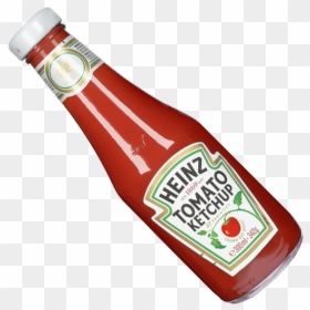 Glass Ketchup Bottle - Heinz Ketchup, HD Png Download - heinz ketchup png