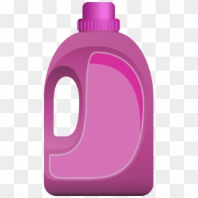 Pink Plastic Jerrycan Oil Png Clipart - Plastic Bottle, Transparent Png - bottle clipart png