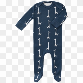 Tutina Con Piedini Giraffa Indigo Blue - Fresk Pyjama, HD Png Download - blue baby feet png