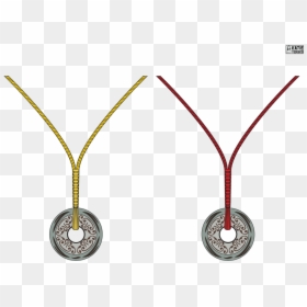 Blood Vs Water Hidden Immunity Idol Necklace - Circle, HD Png Download - blood in water png