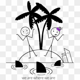 Cartoon, HD Png Download - shark outline png