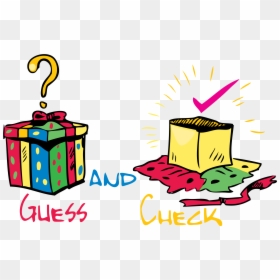 Guess Clipart Group - Clipart Guess Box, HD Png Download - check clipart png