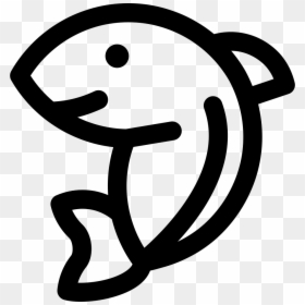Shark - Icon, HD Png Download - shark outline png