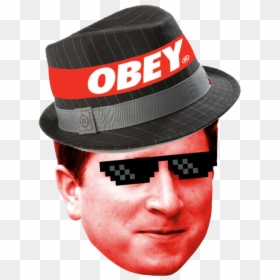 Kappa Meme, HD Png Download - obey hat transparent png