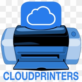 Printer Clipart Png, Transparent Png - color cloud png