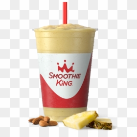 Sk Fitness Original High Protein Pineapple With Ingredients - Vanilla Hulk Smoothie King, HD Png Download - pine apple png