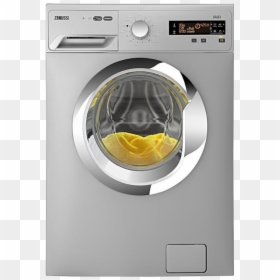 /globalassets/zanussi Website/product Images/laundry/zwf7040sx - غسالة زانوسى 7 كيلو, HD Png Download - washer and dryer png