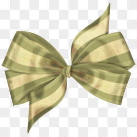 Blue Bow Clipart Transparent Background, HD Png Download - gold ribbon bow png