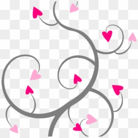 Transparent Free Swirl Clipart - Heart With Swirl Png, Png Download - decorative heart png