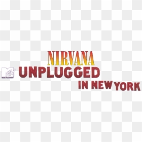 Nirvana Mtv Unplugged In New York - Orange, HD Png Download - unplugged png