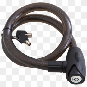 Cadeado Para Bicicleta - Cable, HD Png Download - cadeado png